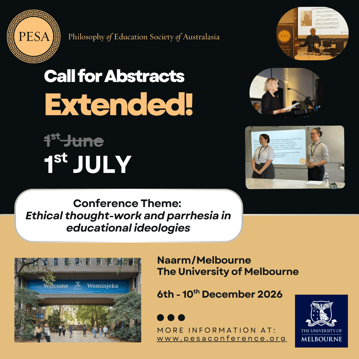 Call for Abstracts  - Extended